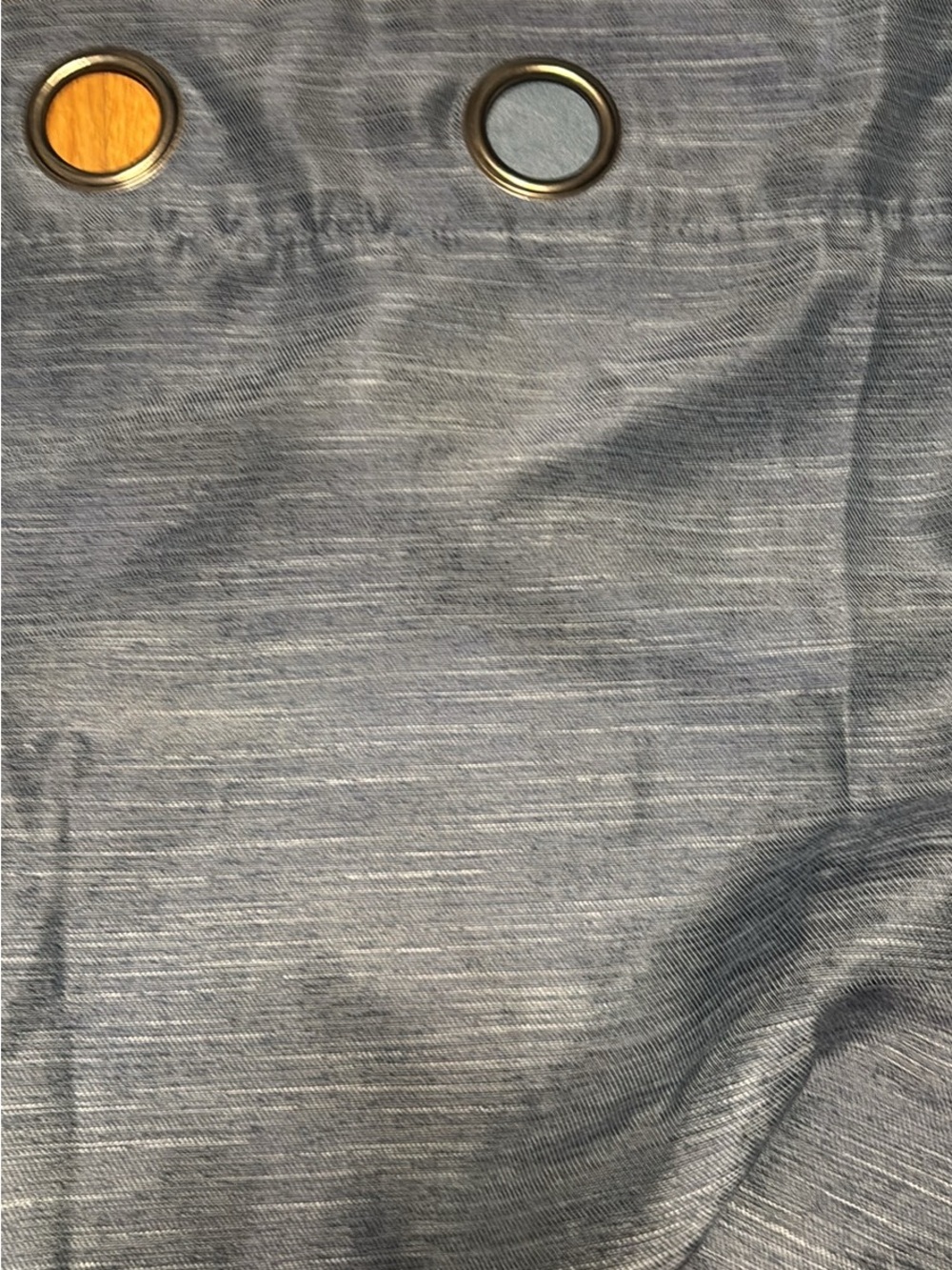 Nautica Denim Blue Window Curtains Shades - Picture 5 of 6